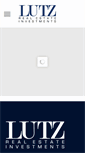 Mobile Screenshot of lutzinvestments.com